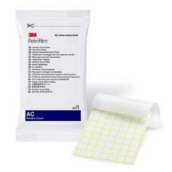 3m petrifilm ac contagem de aerobios 6400 c, 50