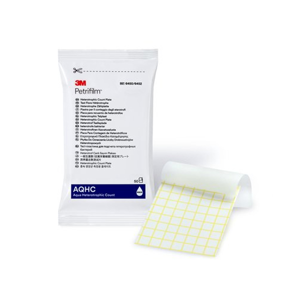 3m petrifilm aqua hc contagem de bacterias heterotroficas 6450 c, 50